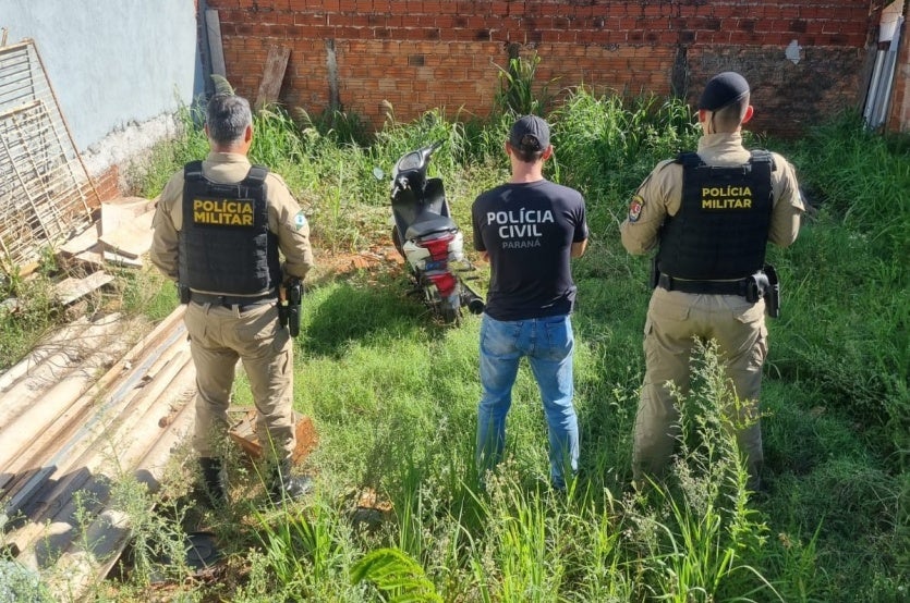 Após Furto De Moto Em Altônia, Pm Localiza O Veículo E O Autor