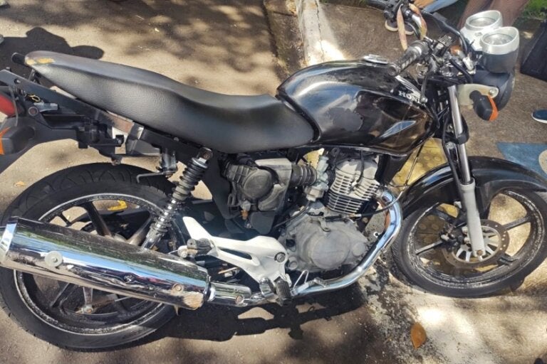 Condutor Fica Ferido Após Colisão Entre Duas Motos Em Umuarama (1)