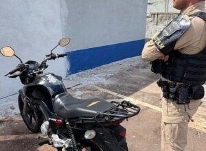 BPRv prende homem e apreende motocicleta com chassi adulterado em Umuarama