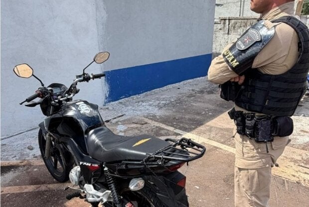 BPRv prende homem e apreende motocicleta com chassi adulterado em Umuarama