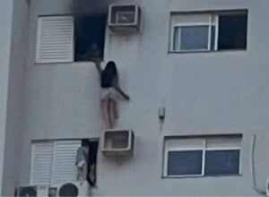 Advogada que salvou mãe e primo em incêndio melhora, mas segue internada