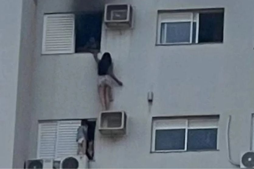 Advogada que salvou mãe e primo em incêndio melhora, mas segue internada