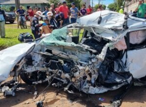 Colisão na rodovia BR-277 mata motorista e deixa três pessoas feridas