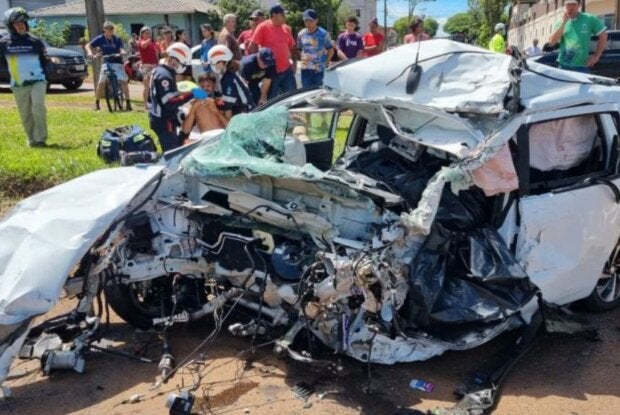 Colisão na rodovia BR-277 mata motorista e deixa três pessoas feridas
