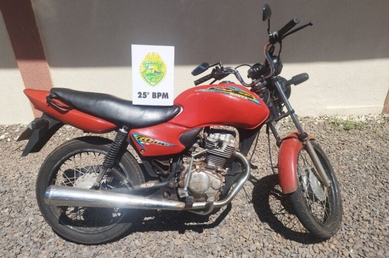 Pm Flagra Condutor Com Moto Adulterada Em Altônia
