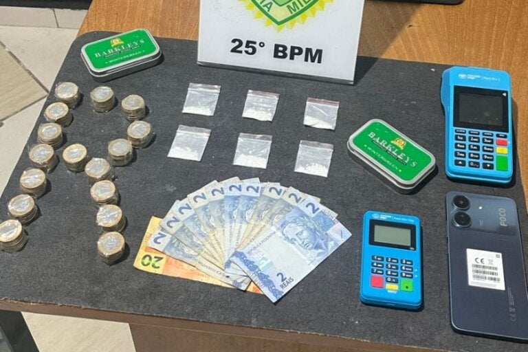 Suspeito de traficar cocaína é preso na Zona III de Umuarama após denúncia