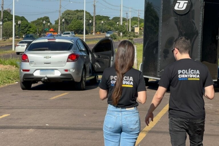 Arma policial foi usada em disparos contra policial rodoviário e esposa em Umuarama