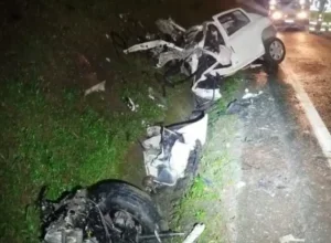 Acidente fatal: motorista morre após colisão frontal com caminhão na PR-423