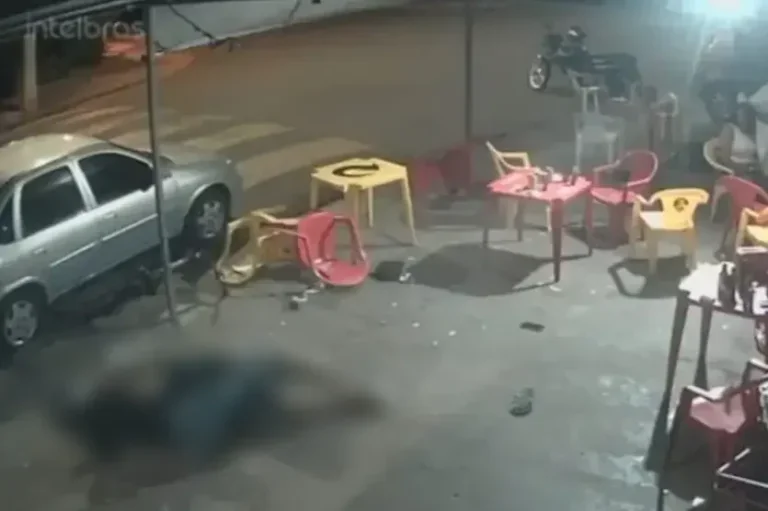 Execução em Mandaguaçu é registrada por câmeras.