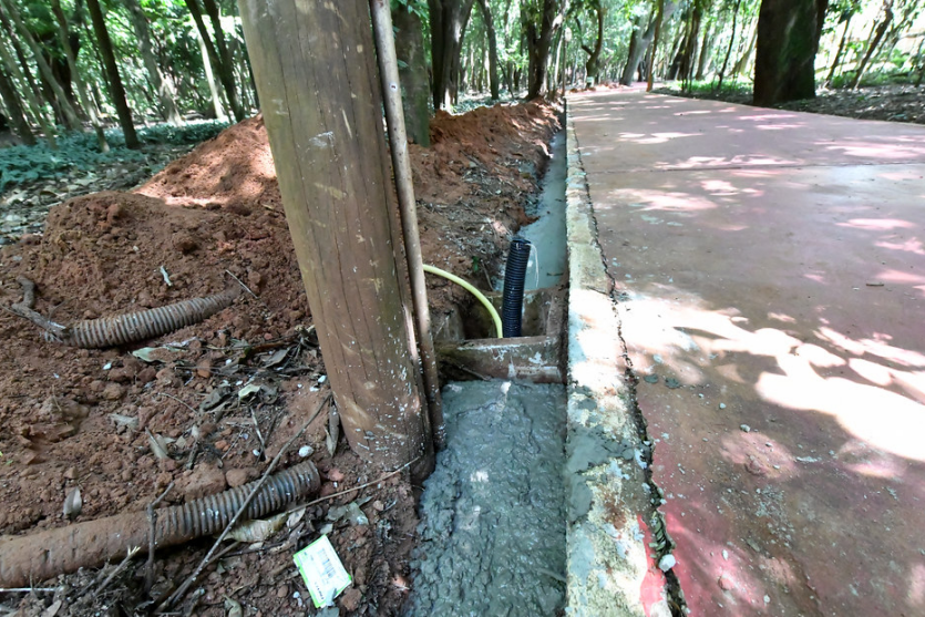Após Furto De Fiação, Iluminação Do Bosque Uirapuru é Recuperada (4)