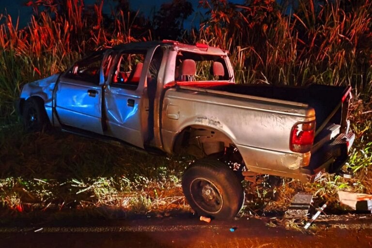Criança Morre E 4 Pessoas Ficam Feridas Em Colisão Na Pr 485 (6)