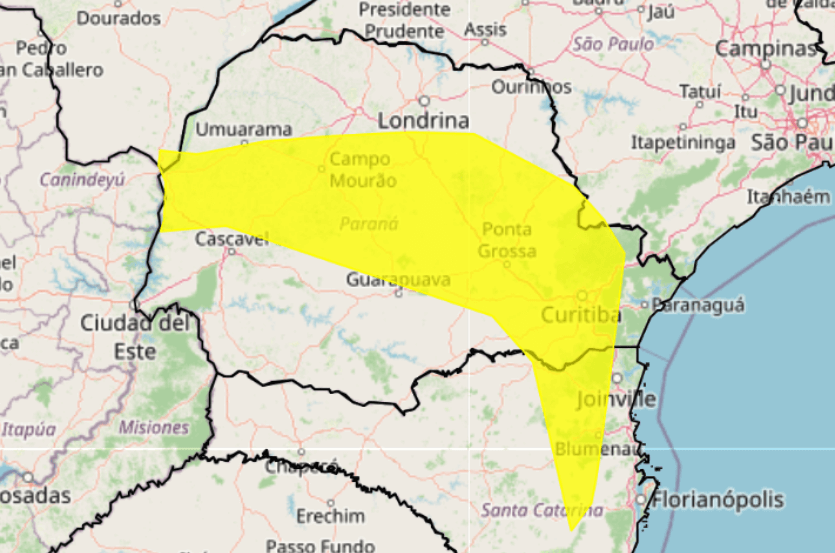 Previsão Indica Que Semana Começará Com Chuva Em Umuarama 1