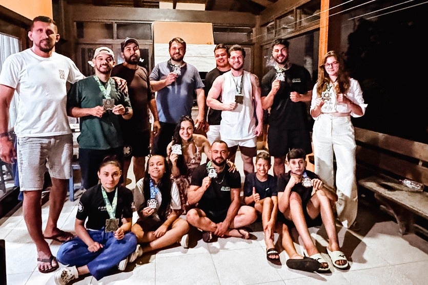 Trevus Martial Arts conquista 14 medalhas no Sul-Brasileiro de Jiu-Jitsu