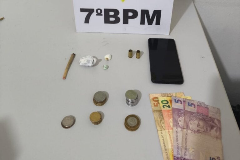 Adolescente é apreendido com drogas e munições deflagradas em Goioerê