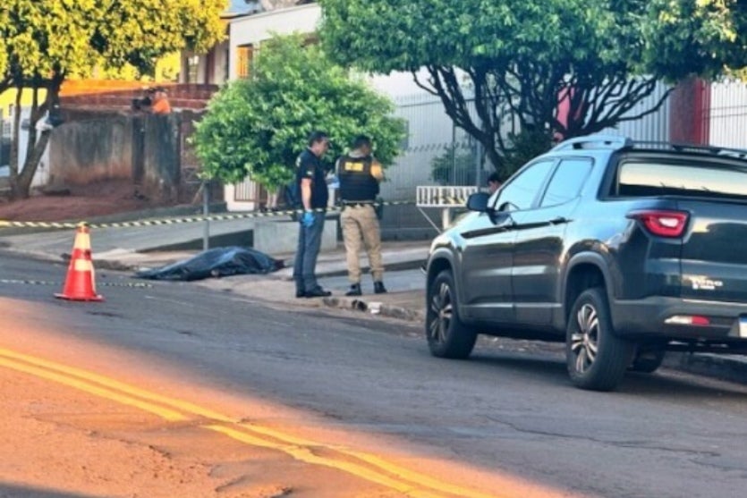 Homem é assassinado a tiros em Goioerê durante a madrugada no Jardim Primavera