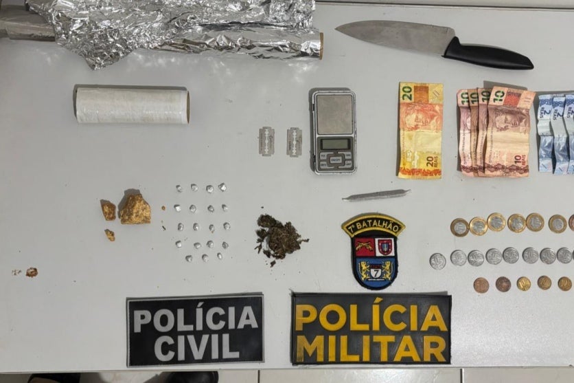 PM encontra 19 pedras de crack em residência denunciada em Tapejara