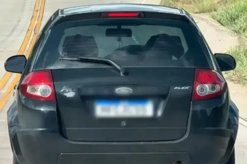 Casal faz sexo em carro em movimento na BR-163 e vídeo viraliza nas redes sociais