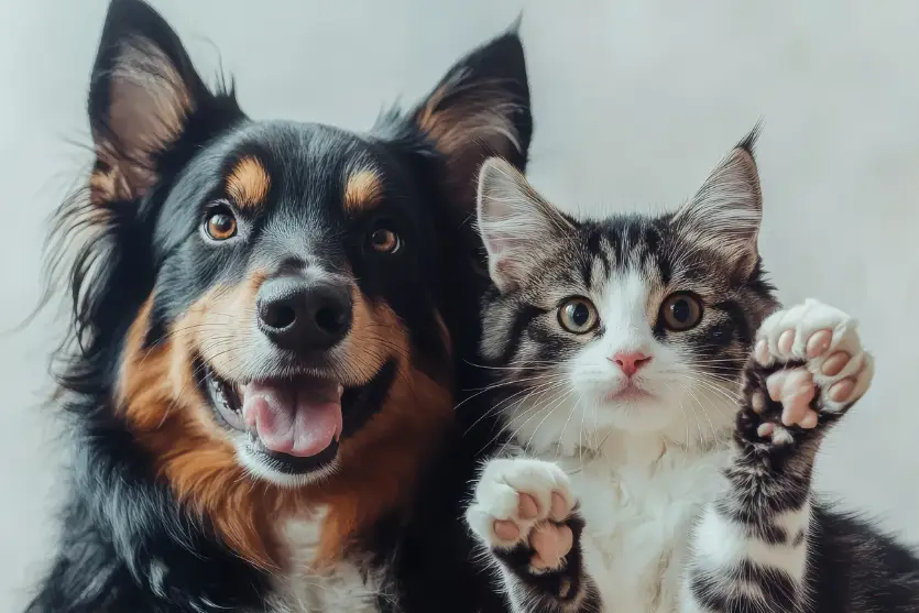 Cachorro E Gatos