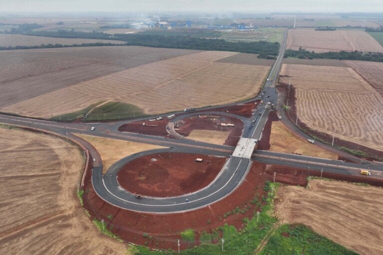 Obras no contorno viário de Palotina entram na reta final; entrega deve ocorrer em março