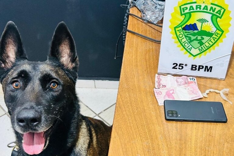Mulher é presa com pedras de crack na Praça da Bíblia, em Umuarama
