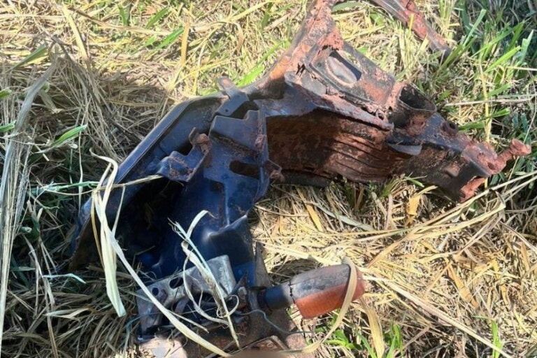 Polícia Militar apreende quadro de motocicleta com chassi adulterado, na PR-489