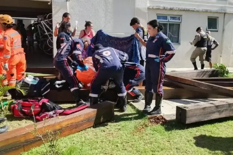 Menina de 10 anos morre após desabamento de playground em conjunto habitacional