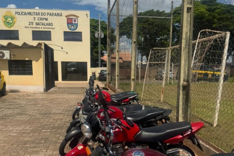 Fiscalização de motos é intensificada para reduzir mortes no trânsito em Umuarama