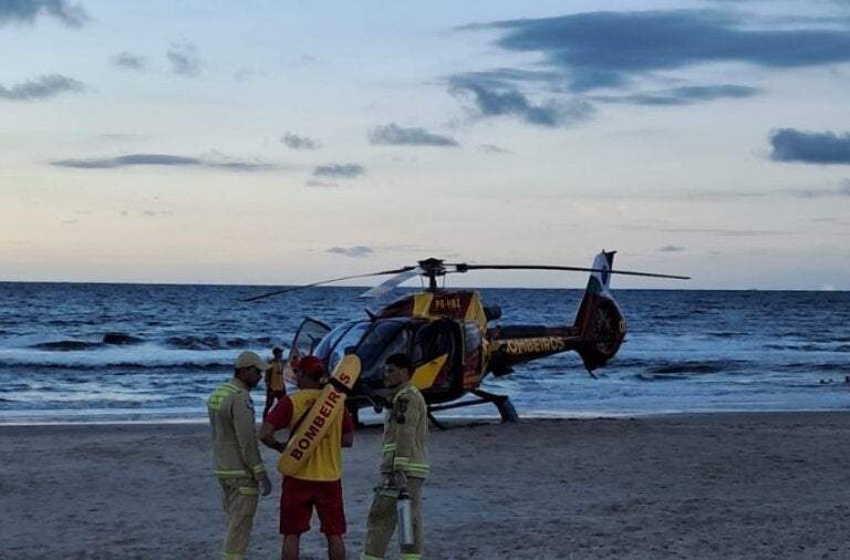 Homem é preso após uso de drone impedir decolagem de helicóptero de resgate