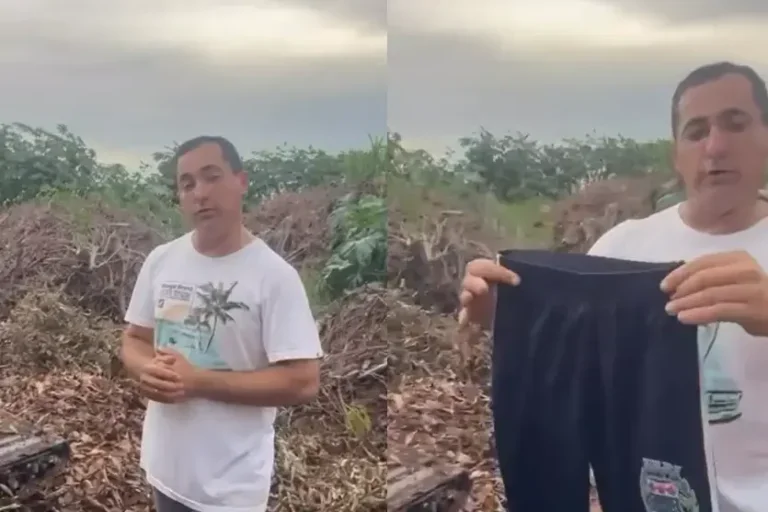 Prefeito de Maria Helena encontra uniformes jogados no lixo e fala em crime