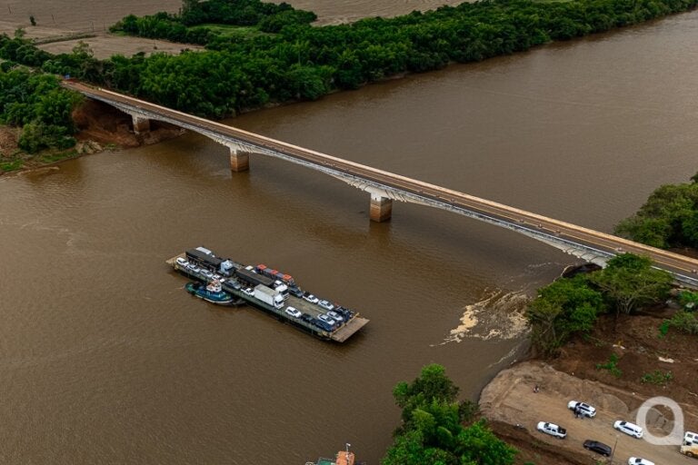 Segunda balsa no Rio Piquiri deve começar a operar dia 20 de fevereiro. Será?