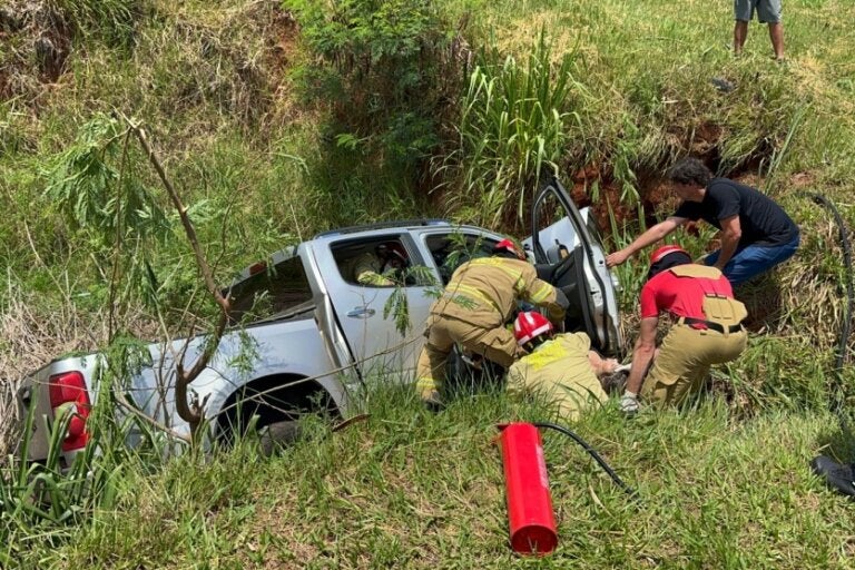 Acidente mata motorista e deixa passageira em estado grave na PR-323, em Umuarama
