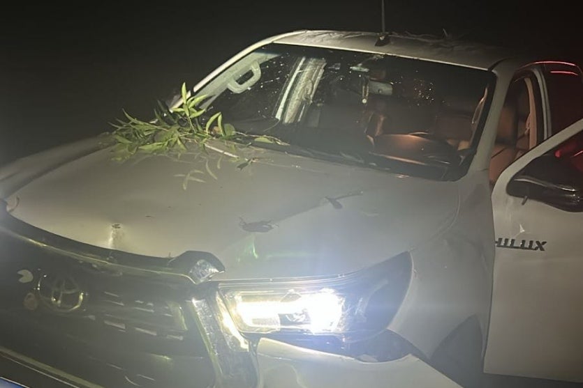 Perseguição a Hilux furtada termina com recuperação em Francisco Alves