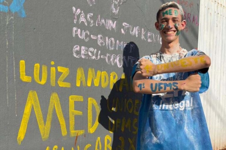 Estudante da rede pública de Alto Paraíso é aprovado no 1º lugar de medicina em federal