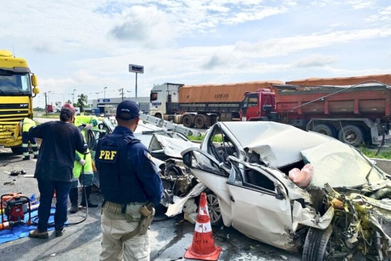 Mortes e acidentes em rodovias federais do Paraná aumentam 14,7% no início de 2026