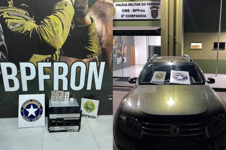 BPFron apreende emagrecedores e veículo avaliados em R$ 107 mil na BR-369