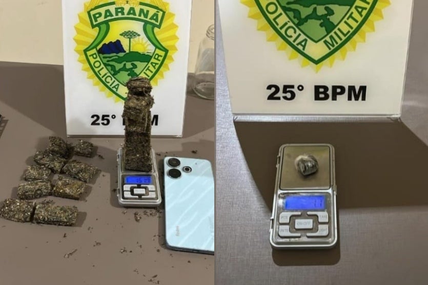 Maconha pronta para a venda é apreendida em residência no Centro de Pérola