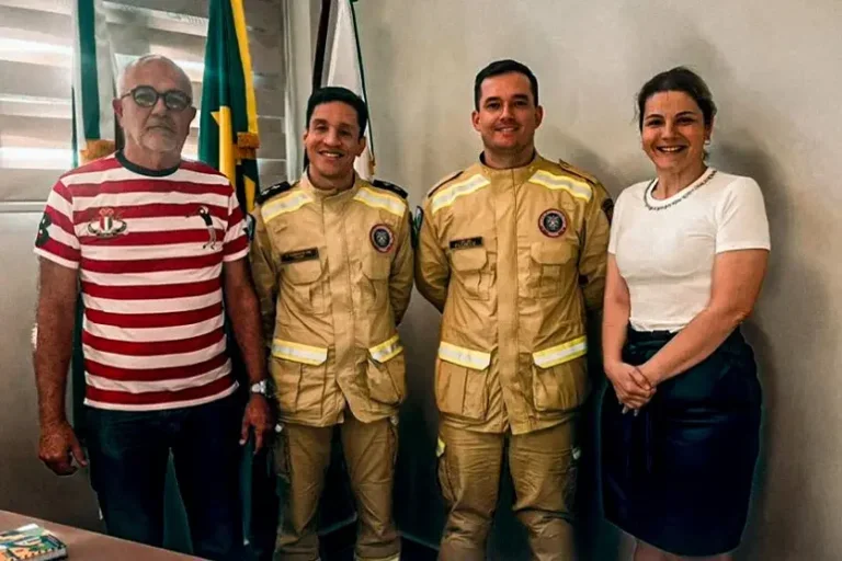 Prefeitura e Corpo de Bombeiros discutem nova sede e melhorias em Cruzeiro do Oeste