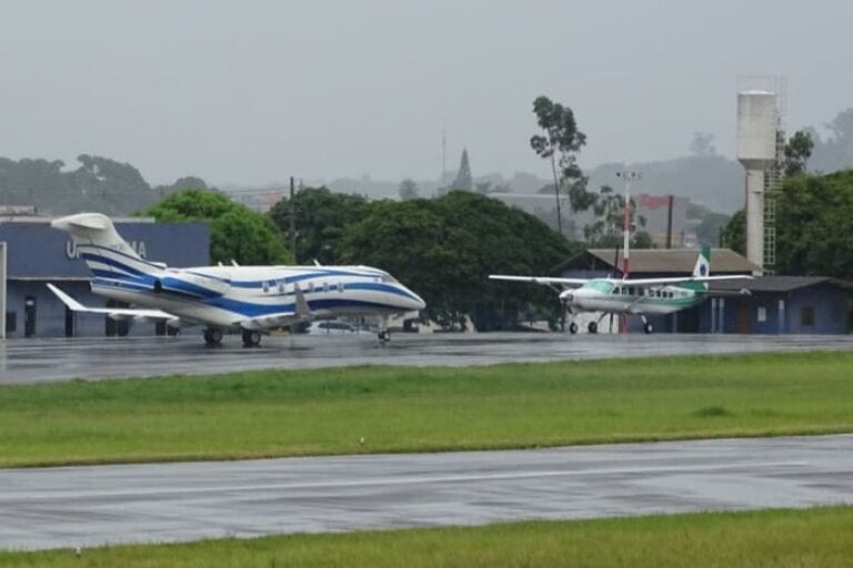 Movimento aéreo reforça importância do aeroporto antes da Expo Umuarama; vídeo