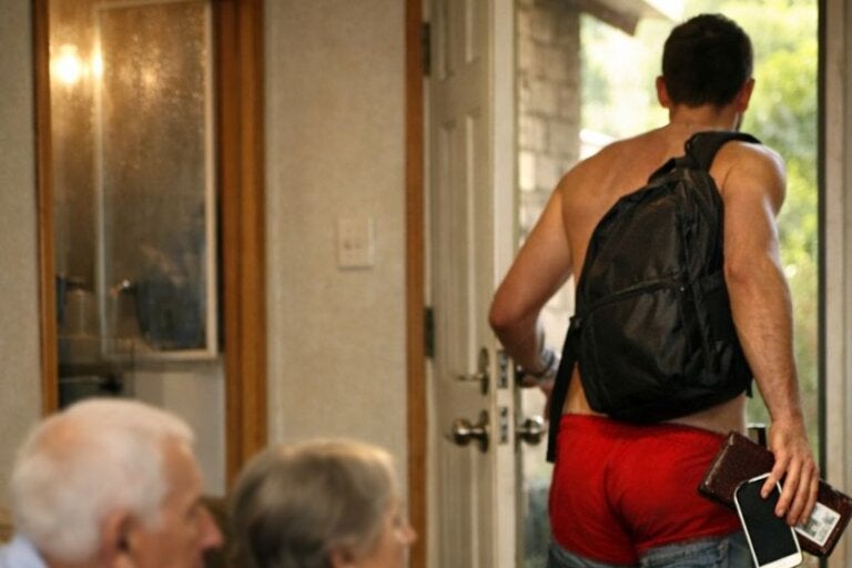 Ladrão da cueca vermelha invade casa de idosos, toma banho e vai embora com pertences das vítimas