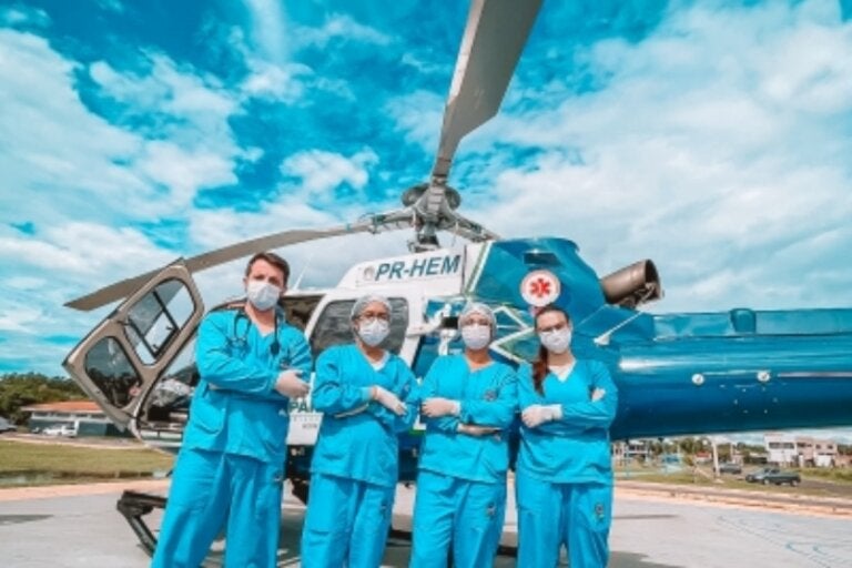 Homem a caminho de Umuarama sofre edema de pulmão e é salvo por equipes médicas em Guaíra