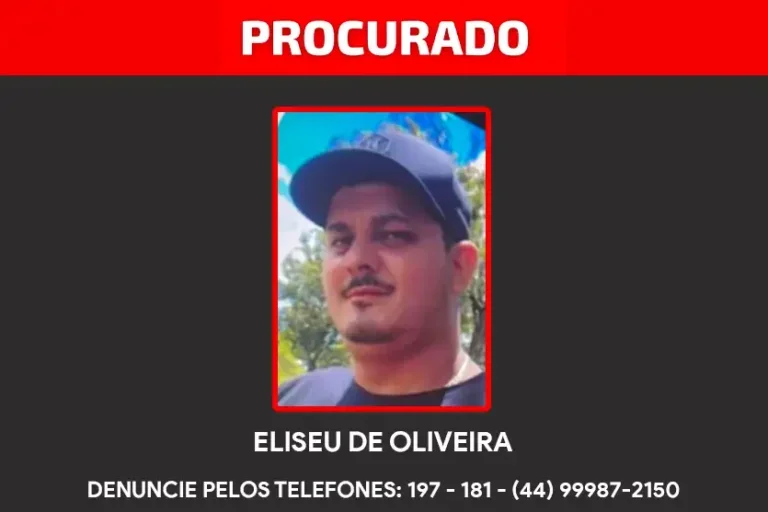 PCPR divulga foto de homem foragido por feminicídio em Iporã no último domingo