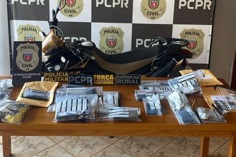 Operação Marco Zero em Goioerê resultou em apreensão de arma, drogas e prisão de suspeito