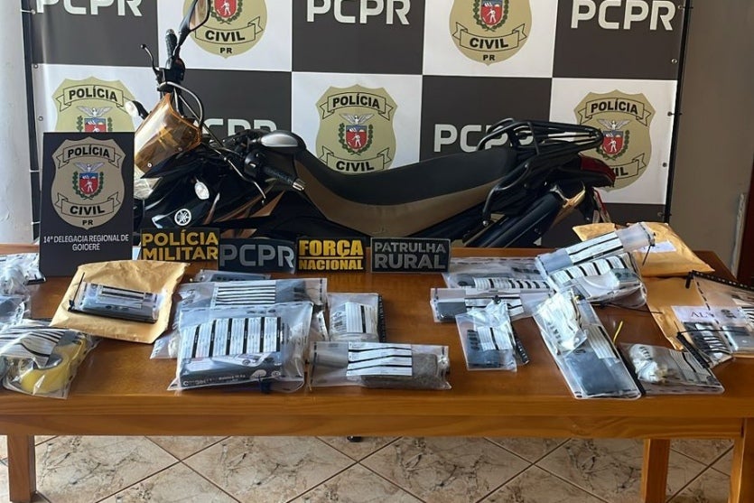 Operação Marco Zero em Goioerê resultou em apreensão de arma, drogas e prisão de suspeito