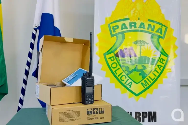 25º BPM recebe novos rádios que irão acelerar atendimentos a ocorrências em Umuarama