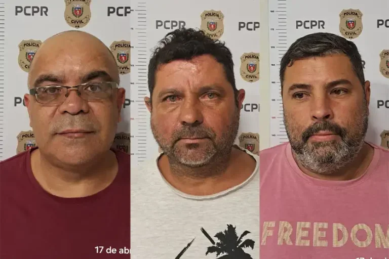 Polícia Civil prende trio suspeito de aplicar golpes e furtos na região de Umuarama