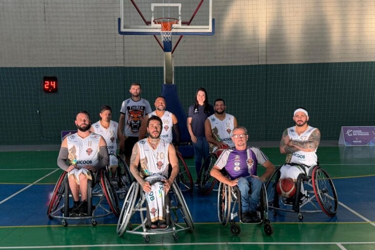 Umuarama vence na estreia do basquete em cadeira de rodas no Parajaps