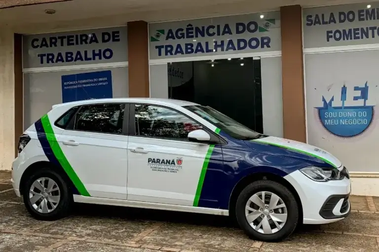 Cruzeiro do Oeste recebe novo veículo para reforçar Agência do Trabalhador