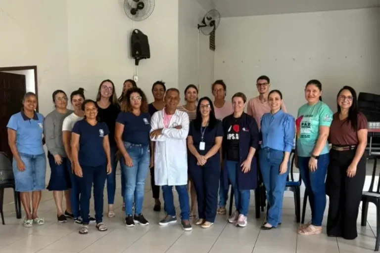 Brasilândia do Sul capacita profissionais de saúde em parceria com Caps AD de Umuarama