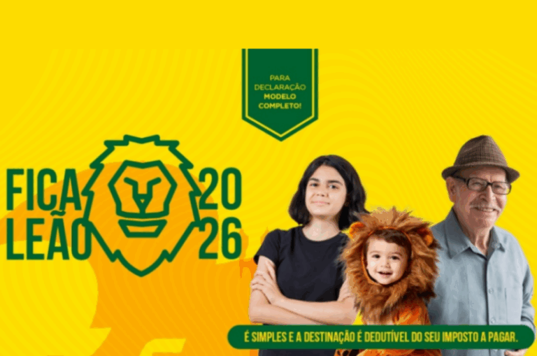 Campanha Fica Leão projeta arrecadar R$ 1 milhão em destinação do IR para entidades
