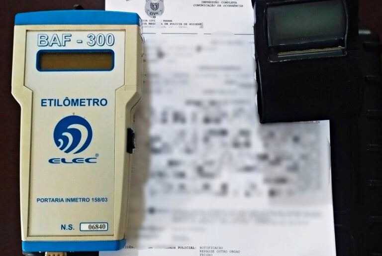 Condutor de carro com placas de Altônia é preso por embriaguez ao volante na PR-180